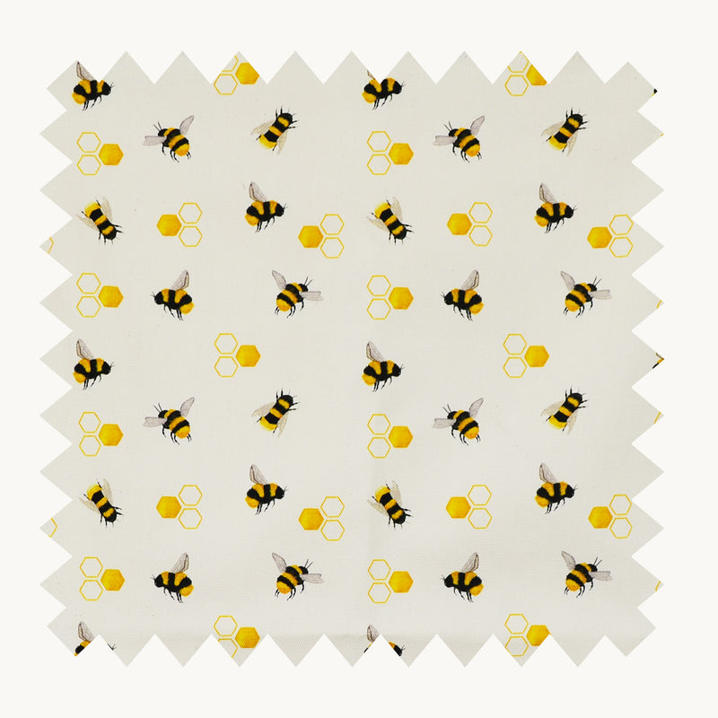 Bumblebee Print Tea Towel