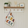 Butterfly Print Tea Towel