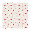 Hearts & Roses Print Tea Towel