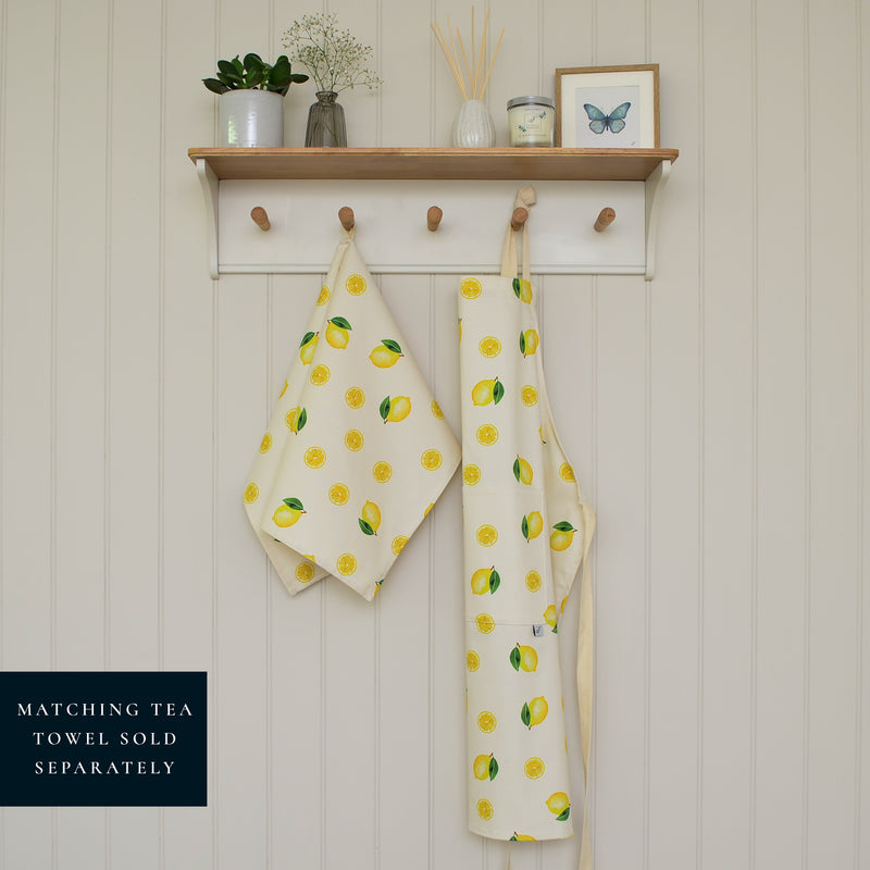 Lemon Print Apron