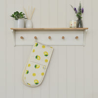 Lemon Print Oven Glove