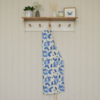 Blue Oak Print Apron