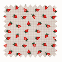 Strawberry Print Tea Towel